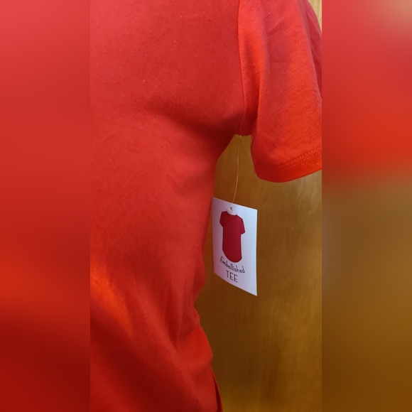 ♥️Bobbie Brooks Red Love Tee♥️ NWT - Picture 3 of 5